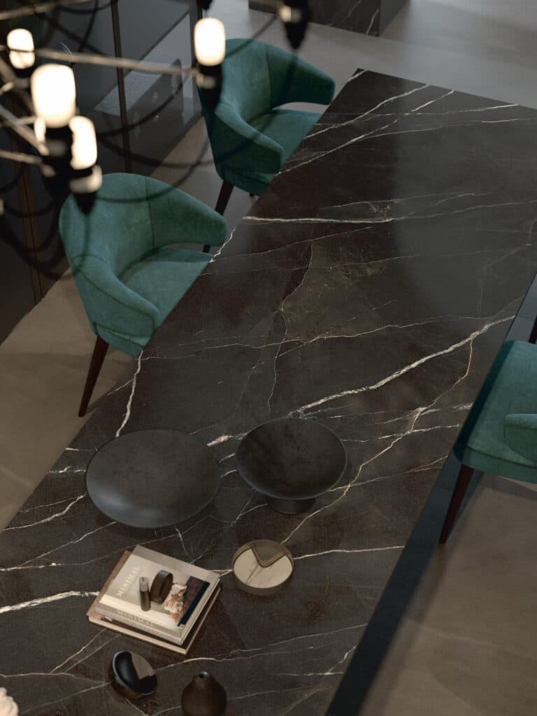 LAMINAM 大判磁器質セラミックタイル(DIAMONDシリーズ/黒系)