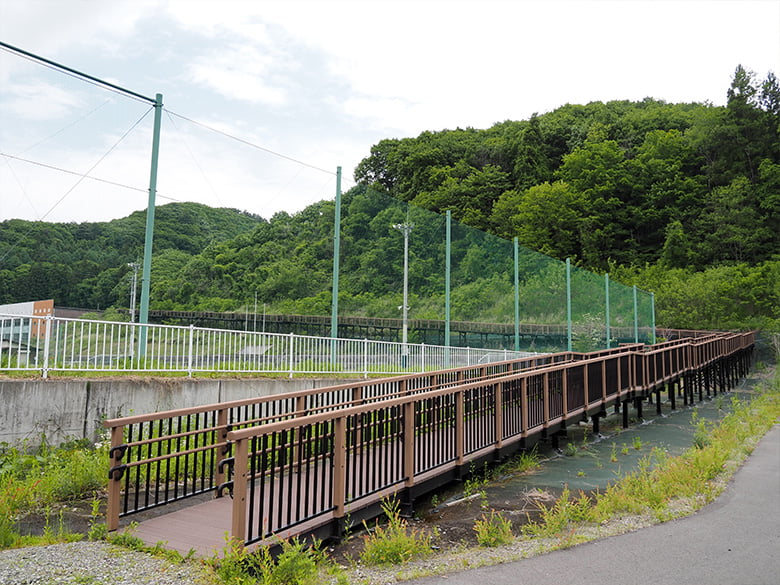 屋外スロープ