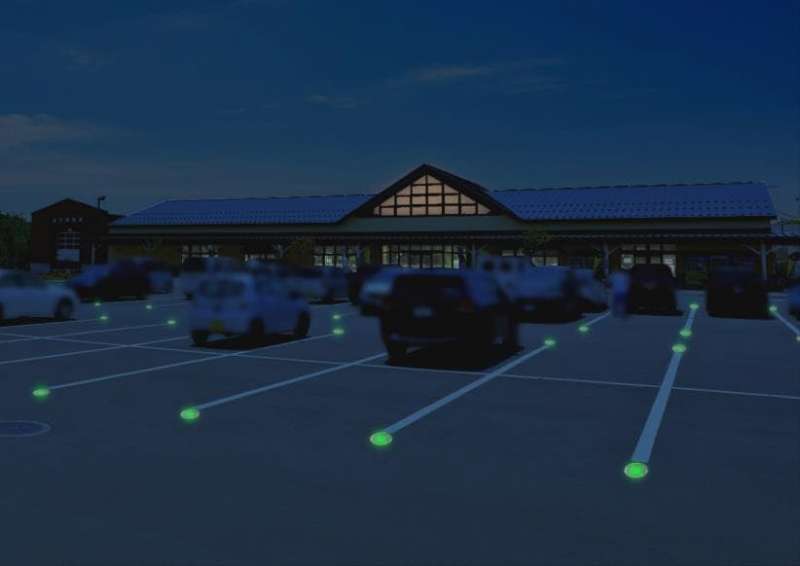 ハイブリッド型LED自発光式表示鋲【ランウェイ】/ 株式会社アクシア