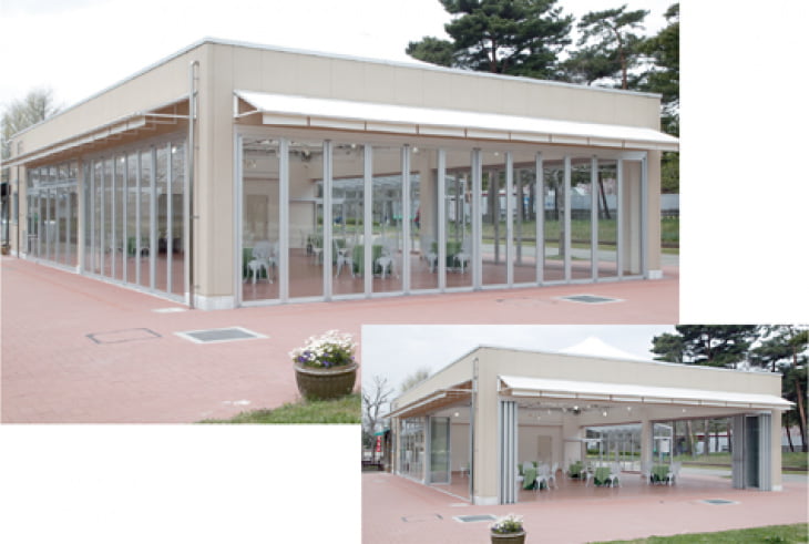 フォールディングスクリーン/折れ戸【ラクタスシリーズ】