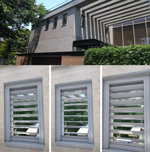 LouvreTec© エアフォイルルーバー