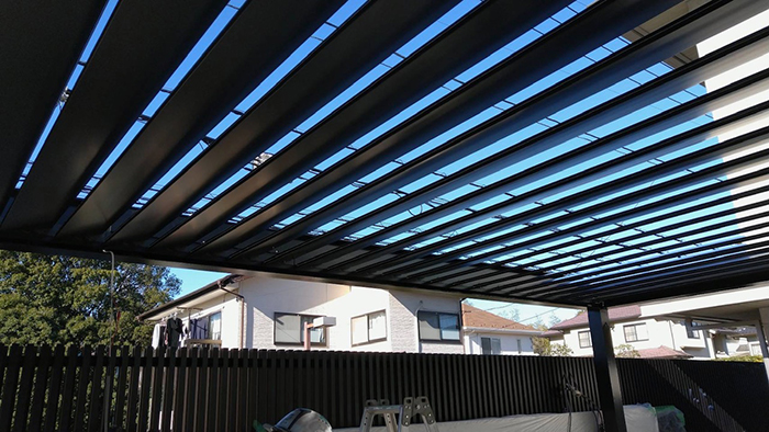 LouvreTec© 遮光ルーバー(パーゴラ)