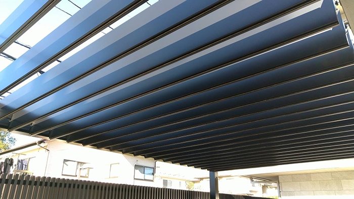 LouvreTec© 遮光ルーバー(パーゴラ)