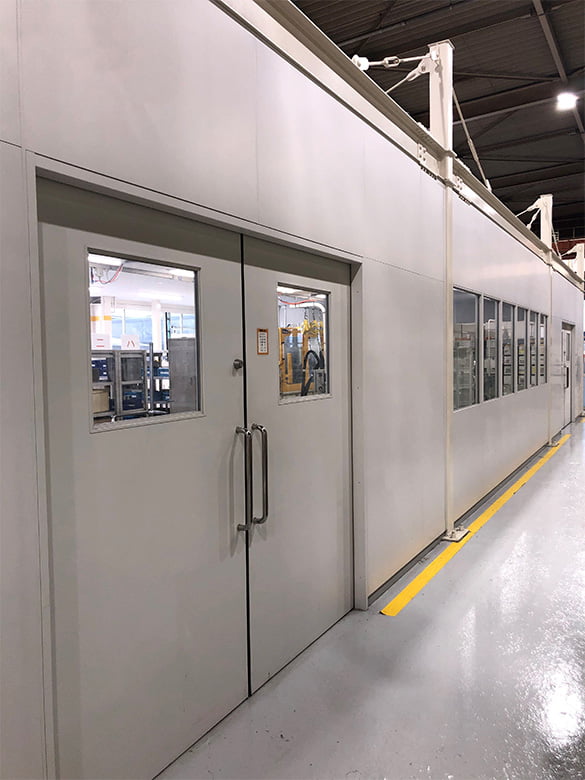 【材工承ります】不燃パーティション/クリーンルーム【ファクトリーブース】