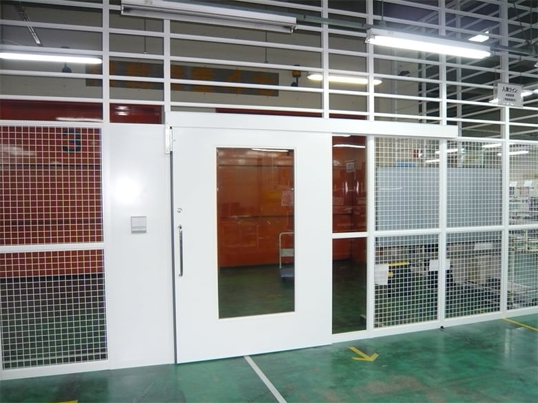 【材工承ります】メッシュパーティション【ファクトリーブース】