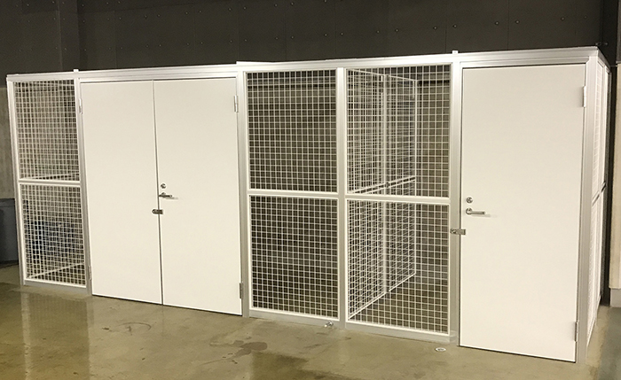 【材工承ります】メッシュパーティション【ファクトリーブース】