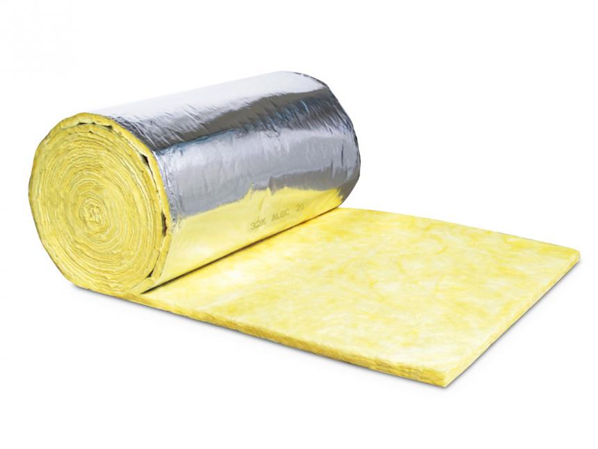 空調用ダクトの保温・保冷向けグラスウール【マグロール(ALGC貼り)】