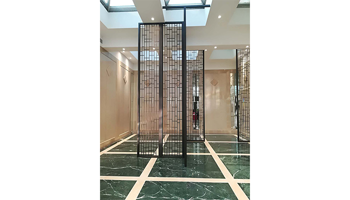 カスタムオーダー 不燃材透かし建具