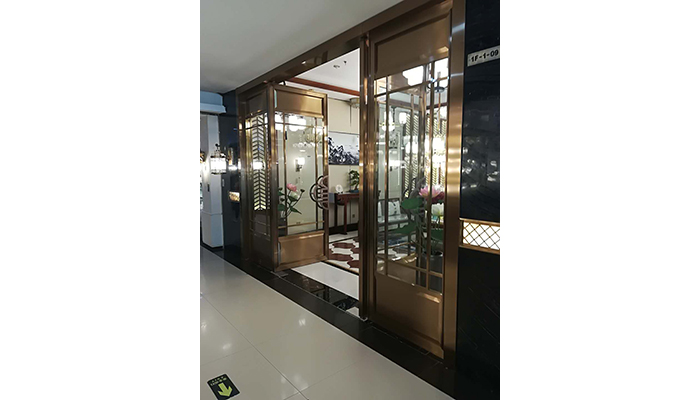 カスタムオーダー 不燃材透かし建具