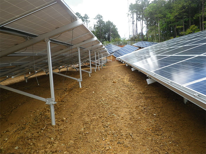 ポリソイル緑化工法(太陽光)