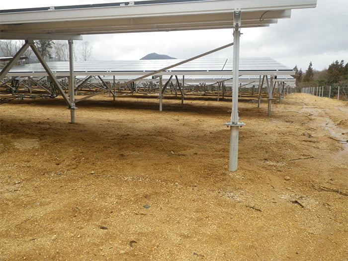 ポリソイル緑化工法(太陽光)