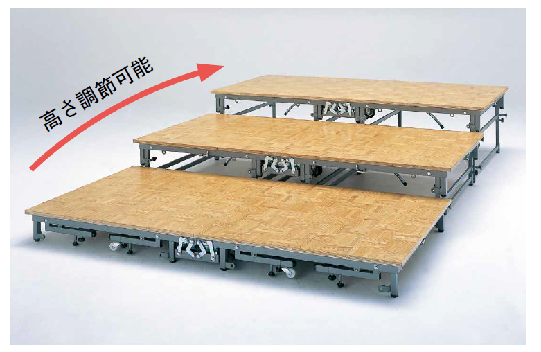 ポータブルステージ【ステップアップ】