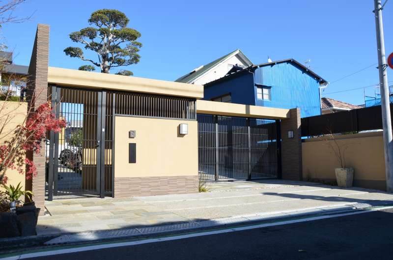 ロートアイアン・アルミ門扉