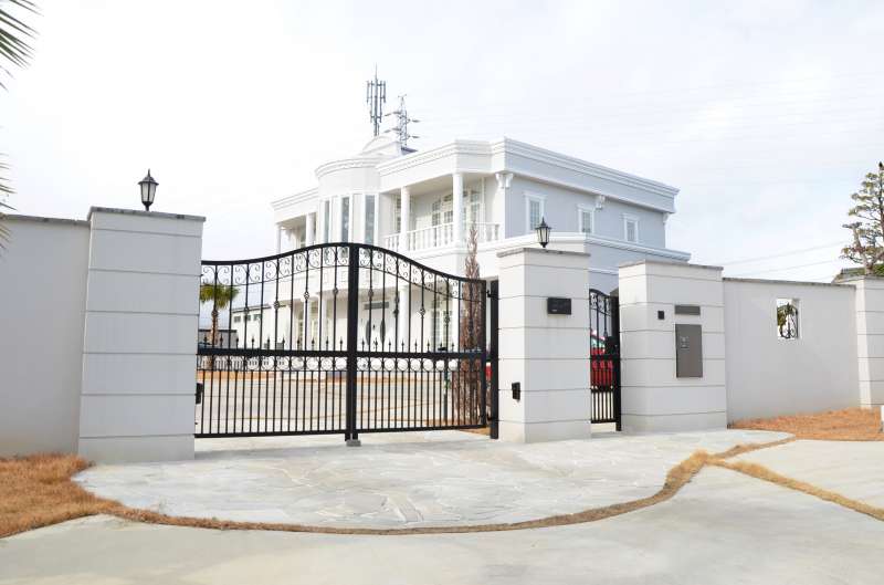 ロートアイアン・アルミ門扉