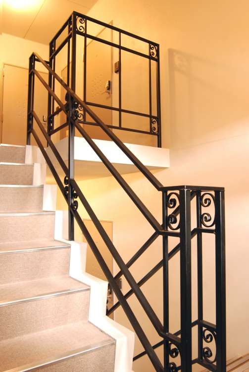 ロートアイアン・アルミ手摺