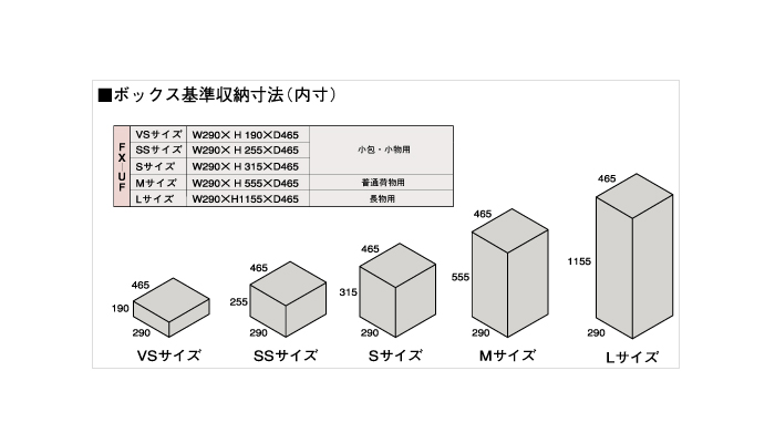 【宅配ボックス】FX-UF