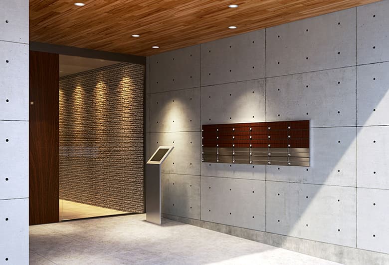 【メールボックス】MX-91/92型 化粧プレート表面材 転写仕上