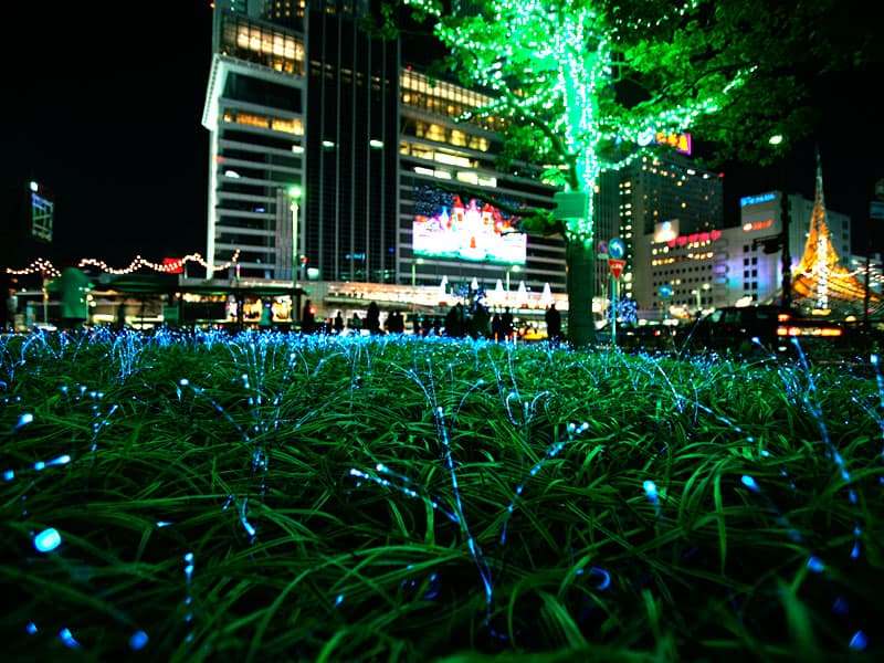 光ファイバー演出