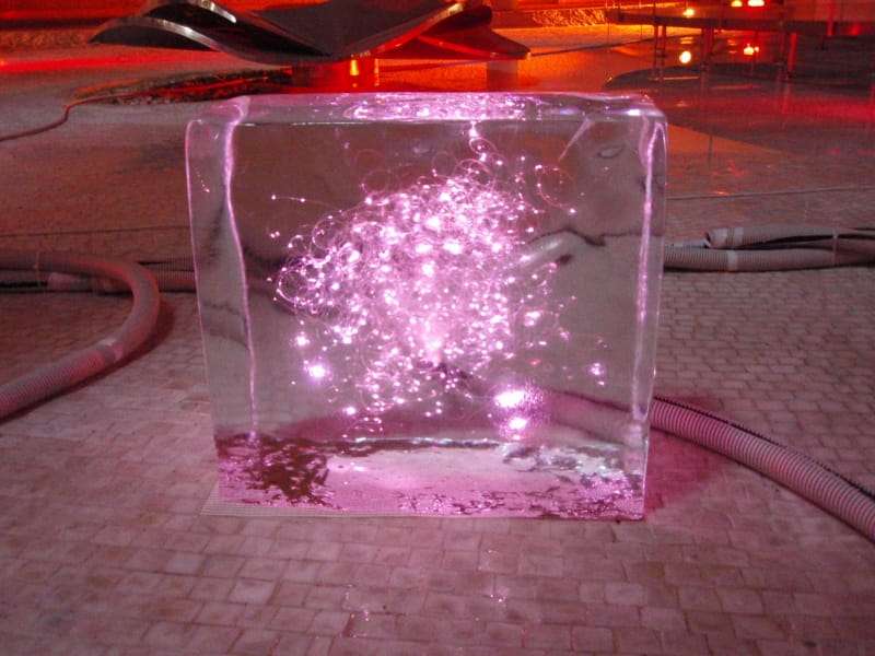 光ファイバー演出