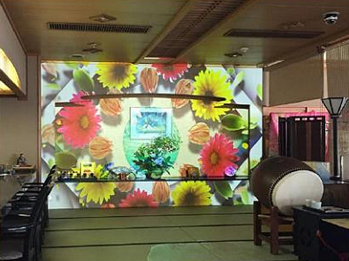 光と映像の演出