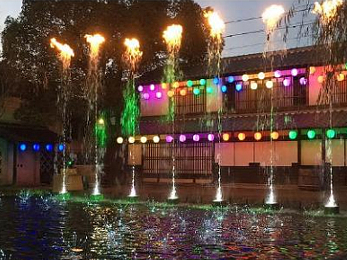 光と映像の演出