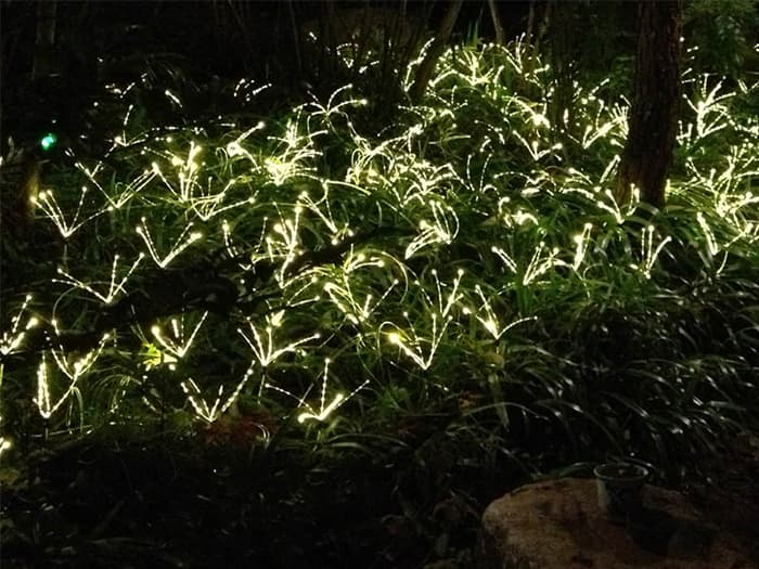 光ファイバー演出