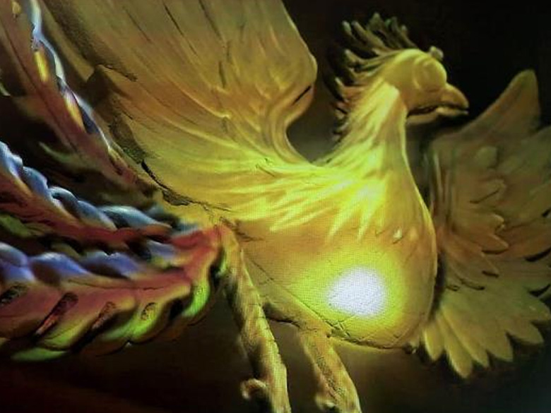 オブジェ・プロジェクションマッピング演出例