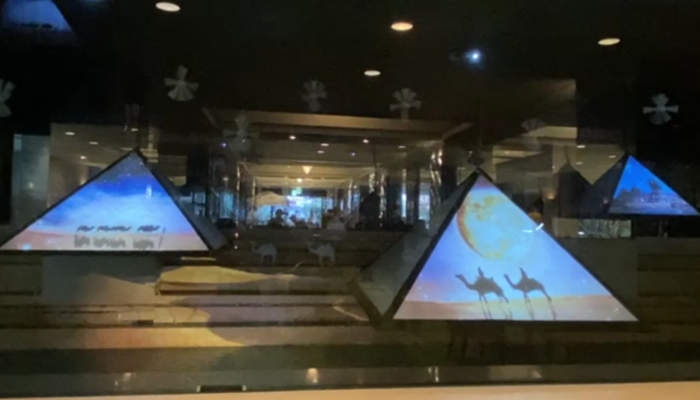 建物・オブジェ・プロジェクションマッピング