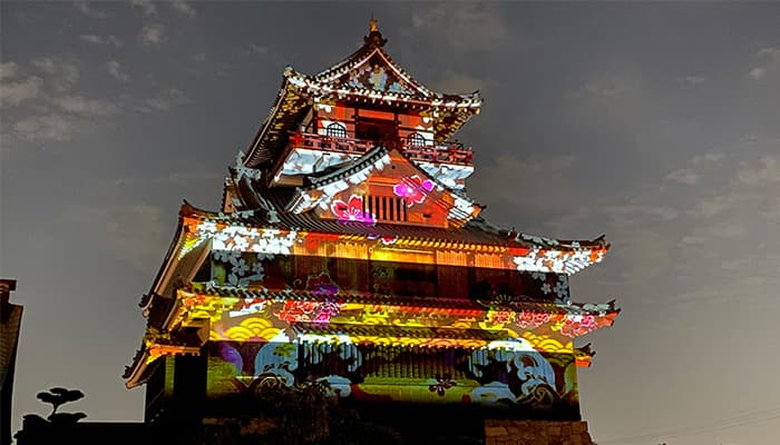 建物・オブジェ・プロジェクションマッピング