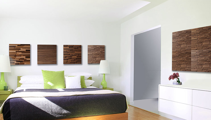 ウッドブリックウォールパネル