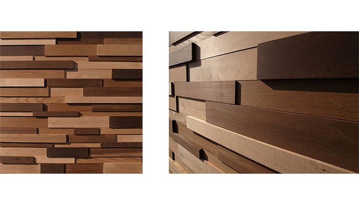 ウッドブリックウォールパネル