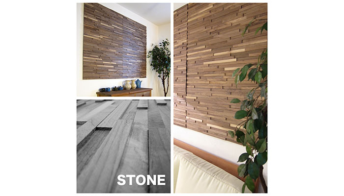 ウッドブリックウォールパネル