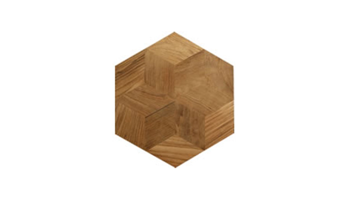 デザインフローリング【ヘキサゴンパーケット】