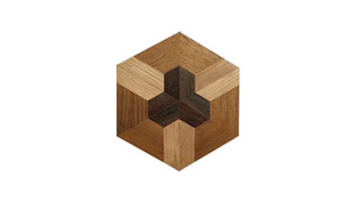 デザインフローリング【ヘキサゴンパーケット】