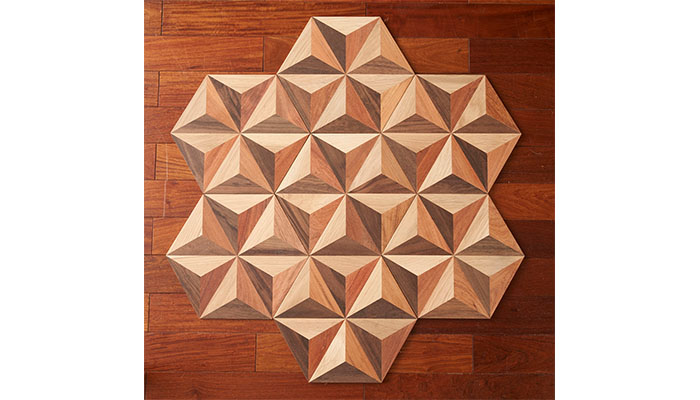 デザインフローリング【ヘキサゴンパーケット】