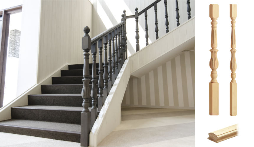 サンピューラ (階段廻り装飾部材)