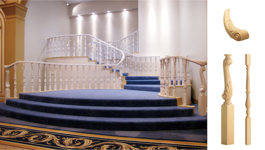 サンピューラ (階段廻り装飾部材)