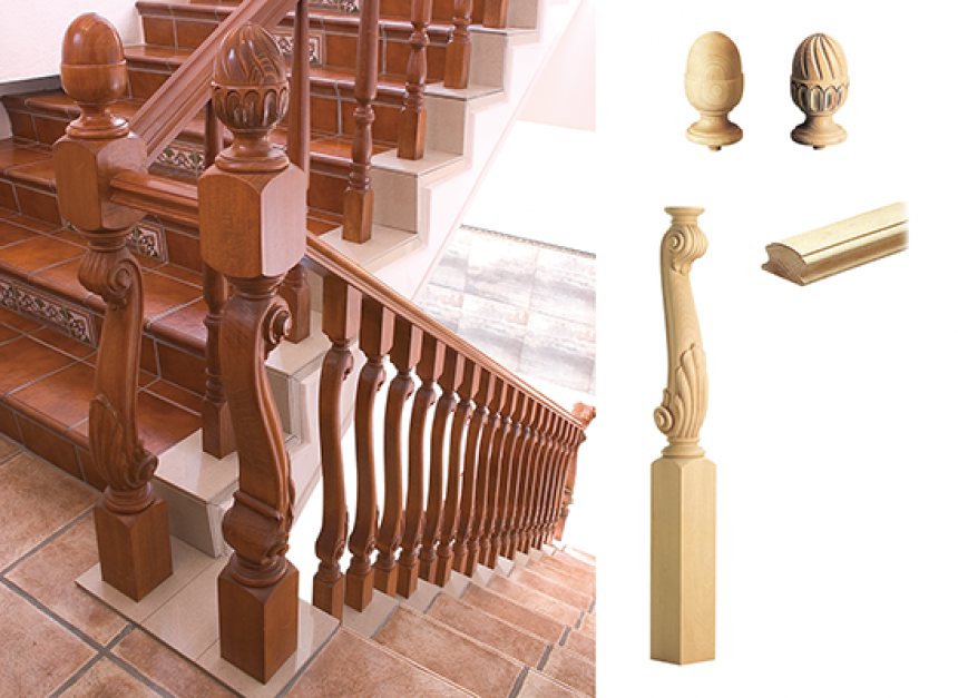 サンピューラ (階段廻り装飾部材)