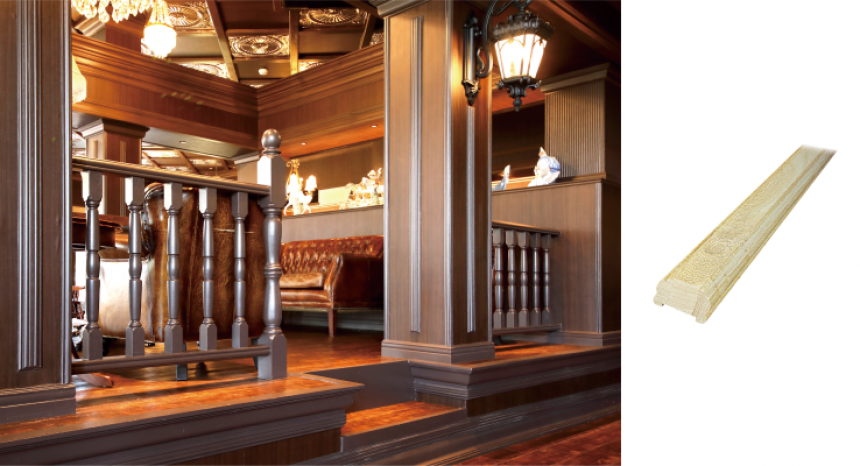 サンピューラ (階段廻り装飾部材)