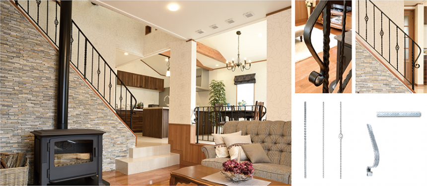 サンピューラ (階段廻り装飾部材)