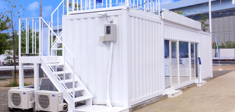 パワコン収納コンテナ「フルコン」