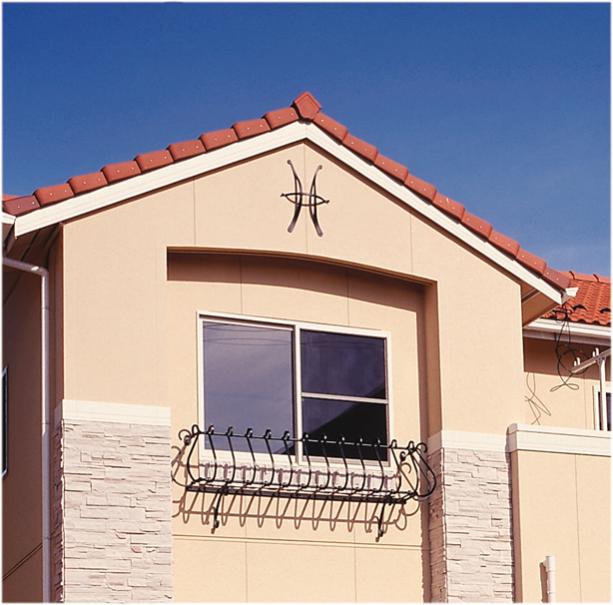 鋳物格子フラワーボックス