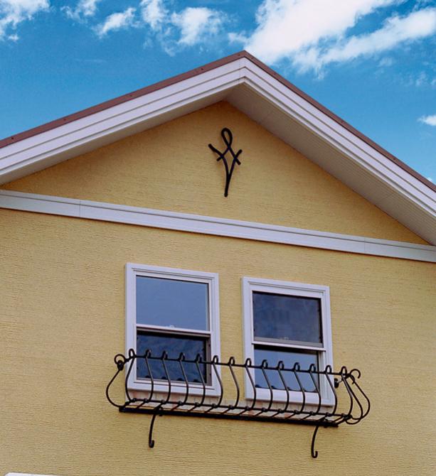 鋳物格子フラワーボックス