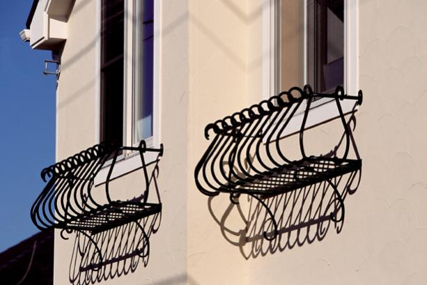 鋳物格子フラワーボックス