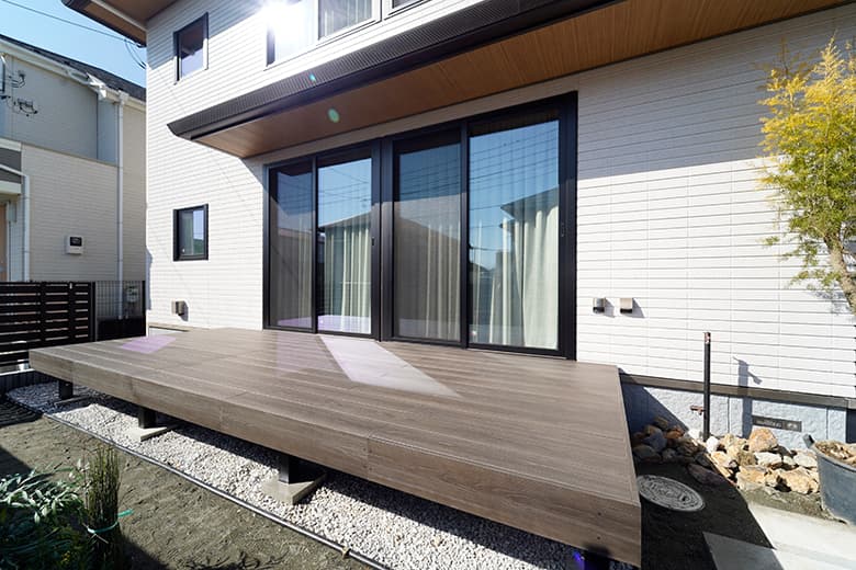 人工木材彩木ガーデンデッキ【DG】