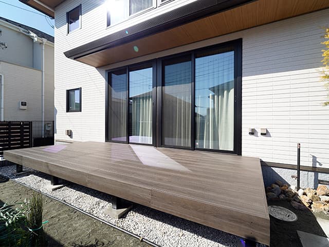 人工木材彩木ガーデンデッキ【DG】