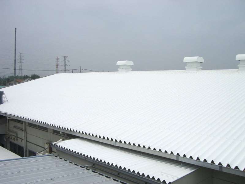 工場・ビル等の暑さ対策 遮熱塗料【ミラクール】