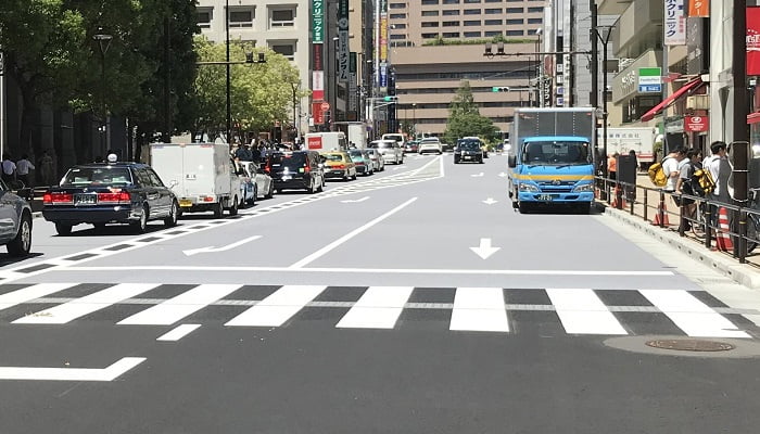 遮熱性舗装用塗料「ミラクールロードML」