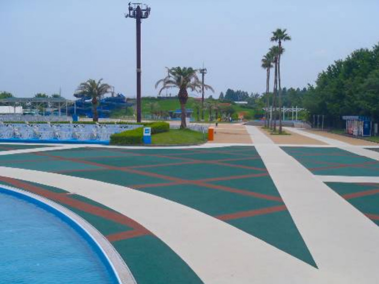 遮熱性舗装用塗料「ミラクールロードU」