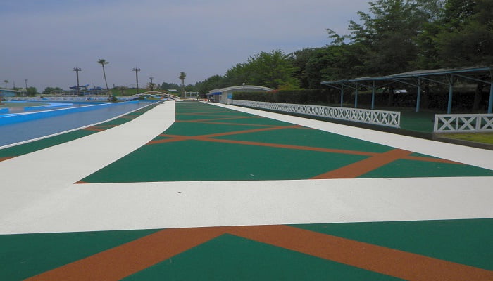 遮熱性舗装用塗料「ミラクールロードU」